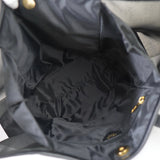 セリーヌ ヴィンテージ サークルロゴ ナイロン メッシュ トートバッグ ブラック - NEWSED