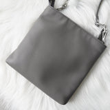 ヴィヴィアン ウエストウッド オーブ レザー ショルダーバッグ ポシェット グレー - NEWSED