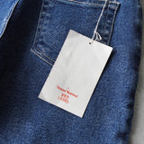 ヴィヴィアン ウエストウッド オーブ 総柄 デニム ブルー レディース 新品未使用 - NEWSED