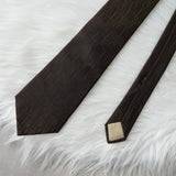 クリスチャン ディオール ヴィンテージ シャドー トロッター ネクタイ ブラウン - NEWSED