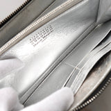 メゾン マルジェラ カレンダータグ 四つタグ レザー ラウンドジップ ロングウォレット 長財布 ブラック - NEWSED