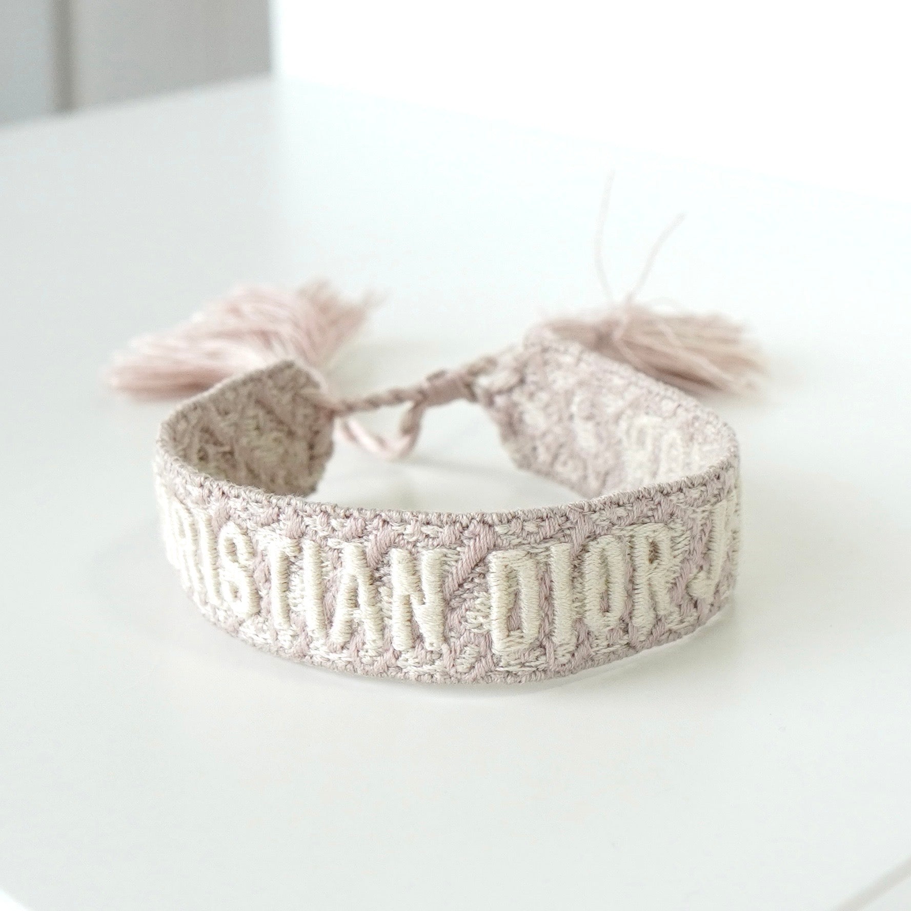 Christian Dior J'ADIOR ヘアバンド Christian Dior J'Adior Oblique Bracelet Bangle Pink | ブランド古着