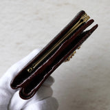 ヴィヴィアン ウエストウッド オーブ レザー がま口 二つ折り財布 ブラック - NEWSED