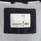 ラコステ ナイロン スタジャン ブルゾン ロゴパッチ ネイビー - NEWSED