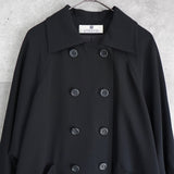 ジバンシィ ヴィンテージ ロングコート ブラック - NEWSED