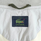 ラコステ ブルゾン スタジャン ロゴパッチ オフホワイト - NEWSED