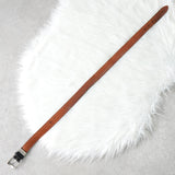 バーバリー シルバーバックル ベルト ブラック - NEWSED