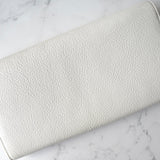 カルティエ マルチェロ レザー 長財布 二つ折り財布 ホワイト - NEWSED