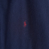 ポロバイラルフローレン ウールジャケット ブルゾン ロゴ 刺繍 キルティング裏地 ネイビー - NEWSED