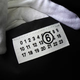 メゾンマルジェラ エムエムシックス カレンダーロゴ ジャパニーズバッグ ブラック - NEWSED