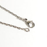 エルメス イリアード シェーヌダンクル ネックレス シルバー / ホワイト - NEWSED