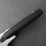 プラダ サフィアーノレザー 二つ折り長財布 ゴールド ブラック ギャランティーカード 箱付き - NEWSED