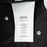 アミパリ アミ パリス ハートロゴ キャップ ベージュ 保存袋付き - NEWSED