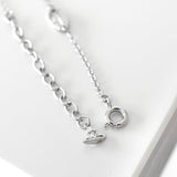 ヴィヴィアン・ウエストウッド オーブロゴ シルバー ラインストーン ネックレス 箱付き - NEWSED