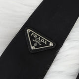 ネクタイ トライアングルロゴ ナイロン ベルト ブラック - NEWSED