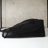 セリーヌ ヴィンテージ サークルロゴ ナイロン メッシュ トートバッグ ブラック - NEWSED