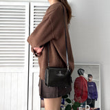 ヴィヴィアン ウエストウッド オーブ レザー ショルダーバッグ ダークブラウン - NEWSED