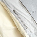 ラコステ ブルゾン スタジャン ロゴパッチ オフホワイト - NEWSED