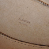 ジルサンダー ドローストリング レザー 巾着バッグ ハンドバッグ ボルドー - NEWSED