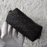 ディオール トロッター キャンバス/レザー ミニバッグ / ポーチ ブラック - NEWSED