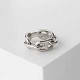 エルメス ルガテ スカーフリング シルバー - NEWSED