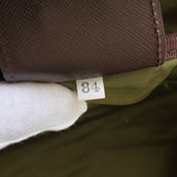 プラダ ポコノ テスート ナイロン ボストンバッグ トライアングルロゴ カーキ - NEWSED