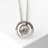 ヴィヴィアン ウエストウッド オーブロゴ シルバー ネックレス - NEWSED