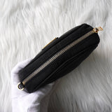 プラダ ポコノ テスート ナイロン ポーチ トライアングルロゴ ブラック - NEWSED