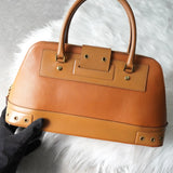 ディオール レザー ハンドバッグ 自立型 キャメル - NEWSED