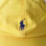 ポロ ラルフローレン ロゴ キャップ イエロー - NEWSED