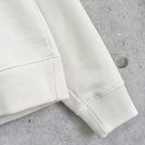 メゾン キツネ フォックスヘッド 刺繍 スウェット アイボリー - NEWSED