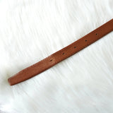 トリコ コムデギャルソン レザー ベルト ブラウン - NEWSED