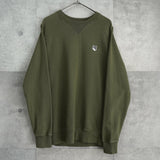 メゾン キツネ フォックスヘッド スウェット カーキ - NEWSED