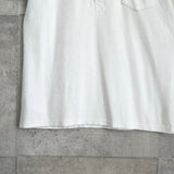 アーペーセー パイル地 半袖 ポロシャツ ホワイト - NEWSED