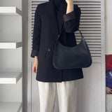 グッチ レザー ワンショルダーバッグ ブラック - NEWSED