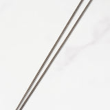 シャネル ココマーク ラインストーン ネックレス シルバー - NEWSED