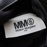 エムエムシックス メゾン マルジェラ レザー ジャパニーズバッグ ショルダーバッグ ブラック - NEWSED