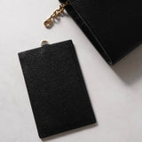 サルバトーレ フェラガモ ガンチーニ レザー 長財布 ブラック パスケース付き 箱付き - NEWSED