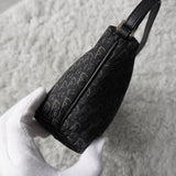 ディオール トロッター キャンバス/レザー ミニバッグ / ポーチ ブラック - NEWSED