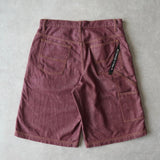 ポロ ラルフローレン デニム ジョーツ ハーフパンツ ショートパンツ ボルドー - NEWSED