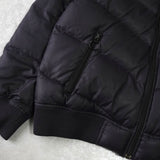 フレッドペリー ロゴ ダウンジャケット ブラック - NEWSED