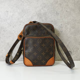 ルイ・ヴィトン モノグラム アマゾン レザー ショルダーバッグ ブラウン - NEWSED