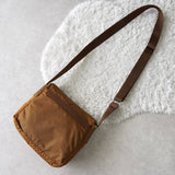 プラダ ポコノ テスート ナイロン ショルダーバッグ ブラウン - NEWSED