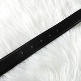 セリーヌ ヴィンテージ 輪馬車 サルキー レザー ベルト ブラック - NEWSED