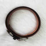 バーバリー シルバーバックル ベルト ブラック - NEWSED