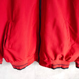 ラコステ ヴィンテージ リバーシブル スタジャン ブルゾン ロゴパッチ ダークネイビー/レッド - NEWSED