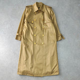 イヴ サンローラン ヴィンテージ 金ボタン レンチコート ウールライナー付き ベージュ - NEWSED