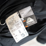 ナイキ エーシージー リバーシブル ボア ジャケット ナイロンジャケット ロゴ刺繍 ブラック - NEWSED