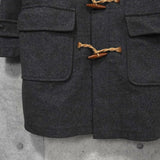 ラルフローレン ダッフルコート ウールコート グレー - NEWSED