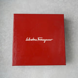 サルバトーレ フェラガモ ヴァラ リボン カチューシャ ネイビー 箱付き - NEWSED